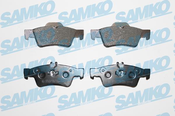 Samko 5SP1232 - Тормозные колодки, дисковые, комплект avtokuzovplus.com.ua