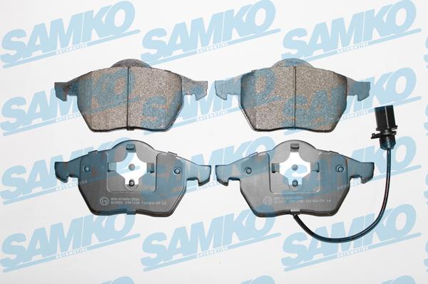 Samko 5SP1238 - Гальмівні колодки, дискові гальма autocars.com.ua