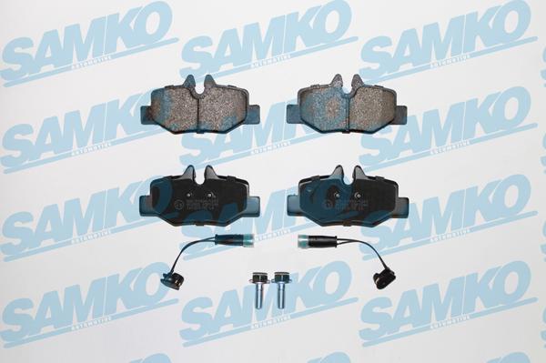 Samko 5SP1246 - Гальмівні колодки, дискові гальма autocars.com.ua