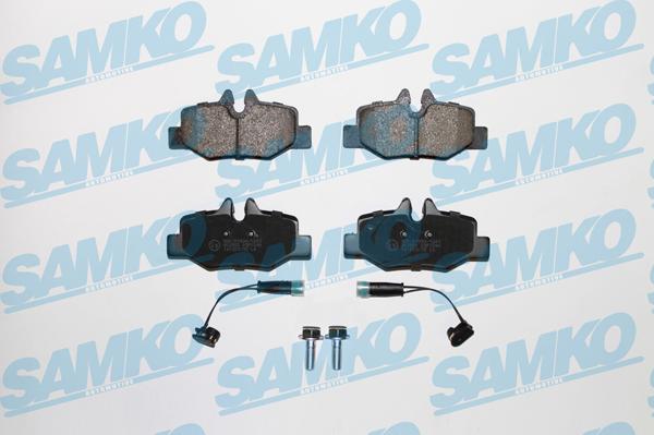 Samko 5SP1246 - Тормозные колодки, дисковые, комплект avtokuzovplus.com.ua