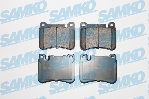 Samko 5SP1276 - Гальмівні колодки, дискові гальма autocars.com.ua