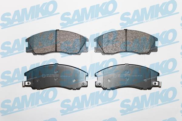 Samko 5SP1291 - Тормозные колодки, дисковые, комплект avtokuzovplus.com.ua