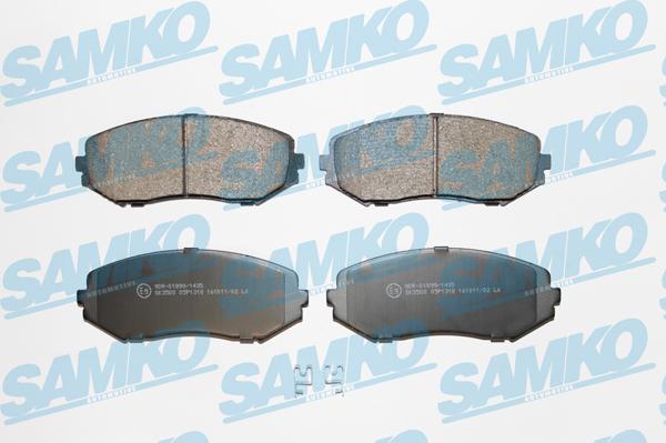 Samko 5SP1318 - Тормозные колодки, дисковые, комплект avtokuzovplus.com.ua