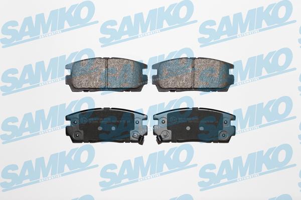 Samko 5SP1323 - Тормозные колодки, дисковые, комплект avtokuzovplus.com.ua
