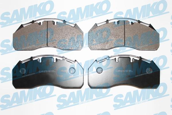 Samko 5SP1325 - Тормозные колодки, дисковые, комплект avtokuzovplus.com.ua