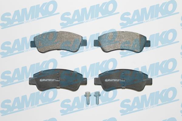 Samko 5SP1327 - Гальмівні колодки, дискові гальма autocars.com.ua