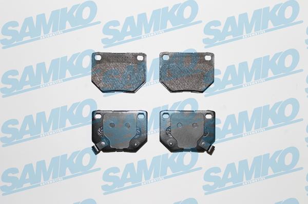 Samko 5SP1341 - Гальмівні колодки, дискові гальма autocars.com.ua