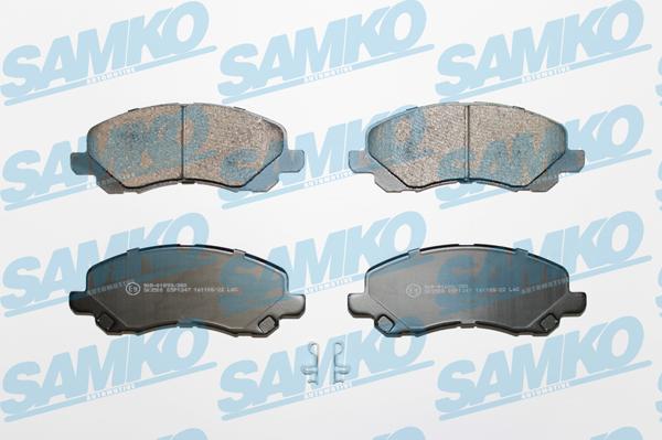 Samko 5SP1347 - Гальмівні колодки, дискові гальма autocars.com.ua