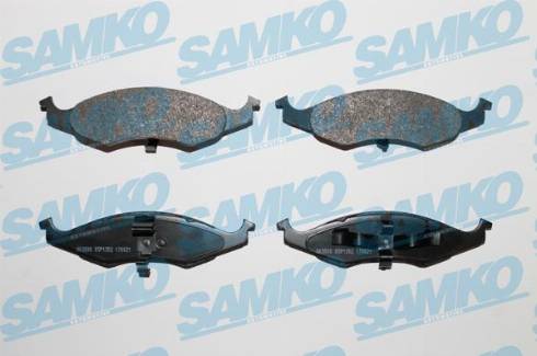 Samko 5SP1352 - Гальмівні колодки, дискові гальма autocars.com.ua
