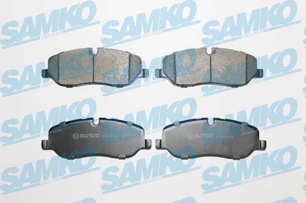 Samko 5SP1360 - Гальмівні колодки, дискові гальма autocars.com.ua