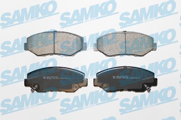 Samko 5SP1364 - Гальмівні колодки, дискові гальма autocars.com.ua