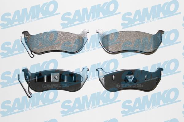 Samko 5SP1366 - Тормозные колодки, дисковые, комплект avtokuzovplus.com.ua