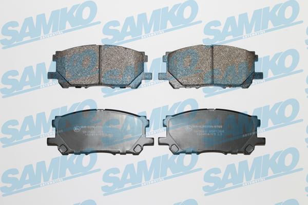 Samko 5SP1368 - Гальмівні колодки, дискові гальма autocars.com.ua