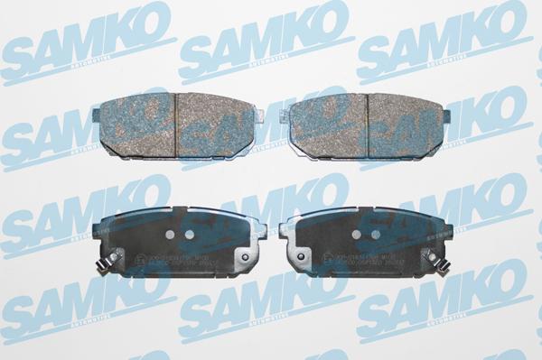 Samko 5SP1370 - Гальмівні колодки, дискові гальма autocars.com.ua