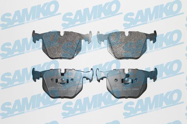 Samko 5SP1381 - Тормозные колодки, дисковые, комплект avtokuzovplus.com.ua