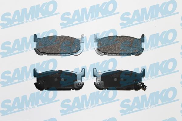 Samko 5SP1386 - Тормозные колодки, дисковые, комплект avtokuzovplus.com.ua