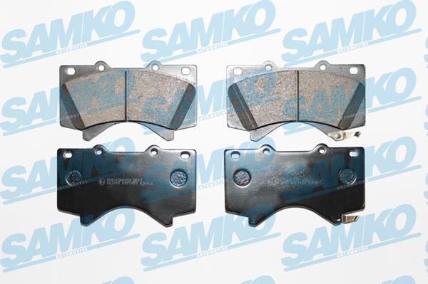 Samko 5SP1418 - Гальмівні колодки, дискові гальма autocars.com.ua