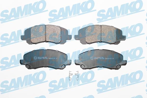 Samko 5SP1430 - Гальмівні колодки, дискові гальма autocars.com.ua