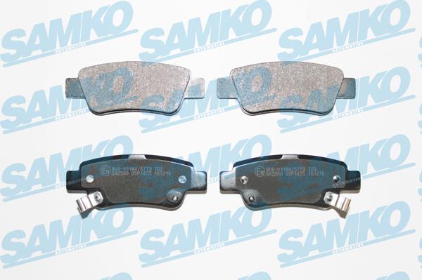 Samko 5SP1455 - Гальмівні колодки, дискові гальма autocars.com.ua