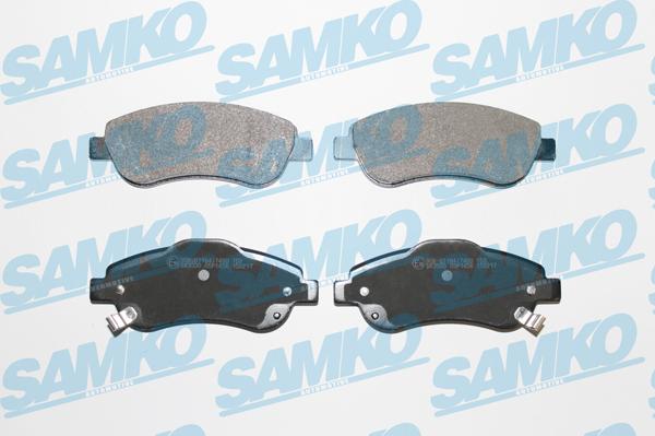 Samko 5SP1456 - Гальмівні колодки, дискові гальма autocars.com.ua