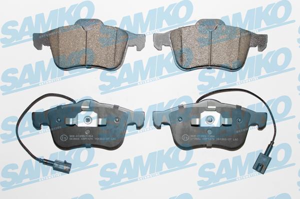Samko 5SP1470 - Гальмівні колодки, дискові гальма autocars.com.ua