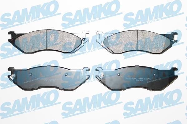 Samko 5SP1479 - Тормозные колодки, дисковые, комплект avtokuzovplus.com.ua