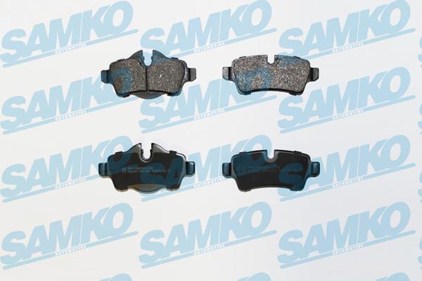 Samko 5SP1481 - Гальмівні колодки, дискові гальма autocars.com.ua
