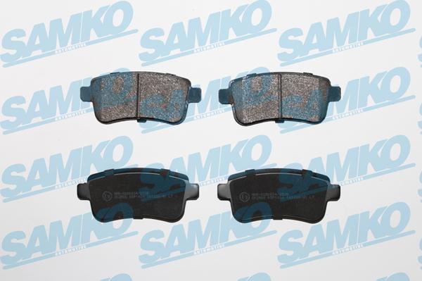 Samko 5SP1484 - Тормозные колодки, дисковые, комплект avtokuzovplus.com.ua