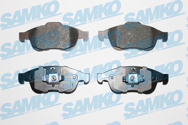 Samko 5SP1493 - Тормозные колодки, дисковые, комплект avtokuzovplus.com.ua