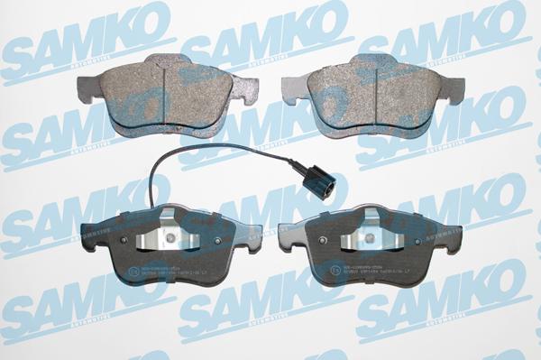 Samko 5SP1494 - Тормозные колодки, дисковые, комплект avtokuzovplus.com.ua