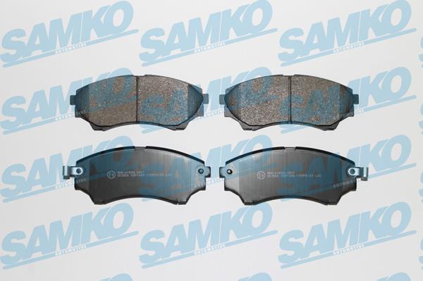 Samko 5SP1499 - Гальмівні колодки, дискові гальма autocars.com.ua
