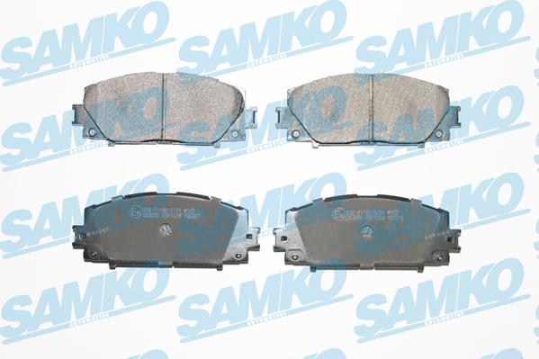 Samko 5SP1529 - Гальмівні колодки, дискові гальма autocars.com.ua