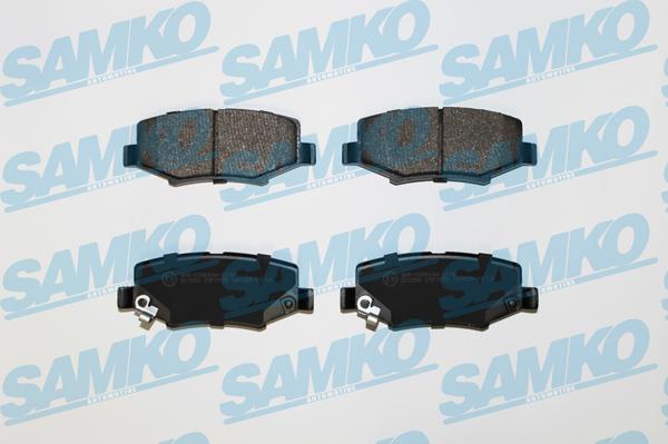 Samko 5SP1555 - Гальмівні колодки, дискові гальма autocars.com.ua