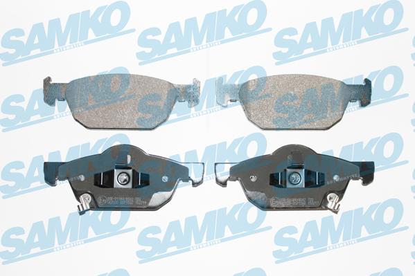 Samko 5SP1560 - Тормозные колодки, дисковые, комплект avtokuzovplus.com.ua