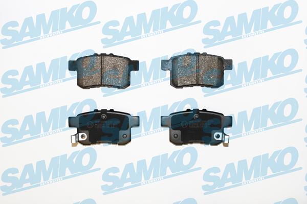 Samko 5SP1569 - Тормозные колодки, дисковые, комплект avtokuzovplus.com.ua