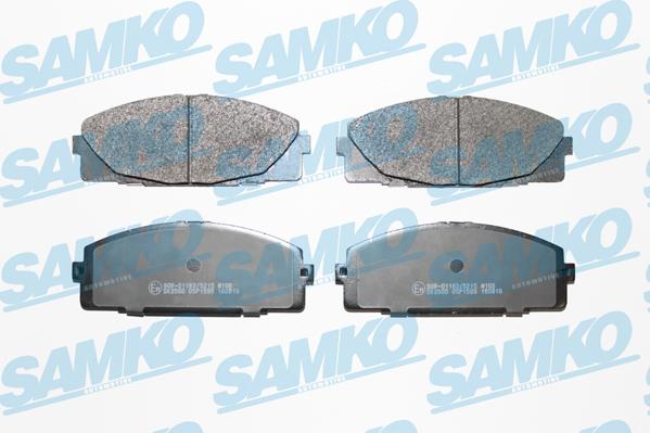 Samko 5SP1595 - Тормозные колодки, дисковые, комплект avtokuzovplus.com.ua