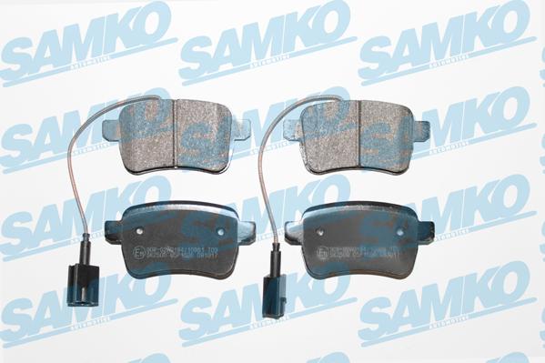 Samko 5SP1596 - Гальмівні колодки, дискові гальма autocars.com.ua