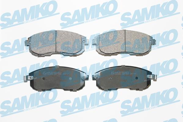 Samko 5SP1606 - Гальмівні колодки, дискові гальма autocars.com.ua
