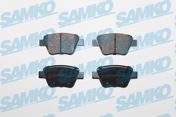 Samko 5SP1608 - Тормозные колодки, дисковые, комплект avtokuzovplus.com.ua