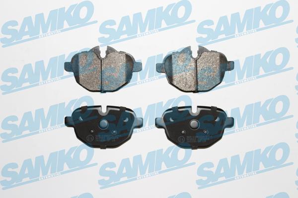 Samko 5SP1618 - Тормозные колодки, дисковые, комплект avtokuzovplus.com.ua