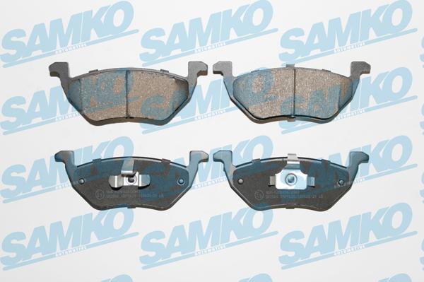 Samko 5SP1620 - Гальмівні колодки, дискові гальма autocars.com.ua