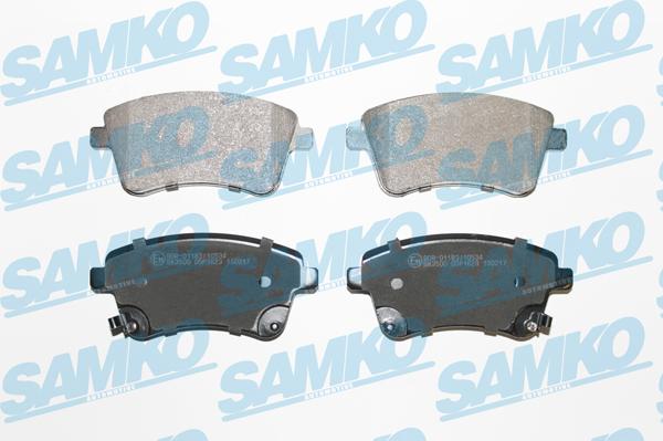 Samko 5SP1623 - Гальмівні колодки, дискові гальма autocars.com.ua