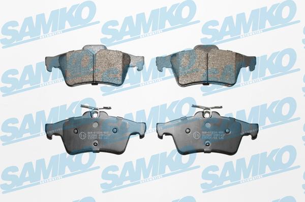 Samko 5SP1637 - Тормозные колодки, дисковые, комплект avtokuzovplus.com.ua