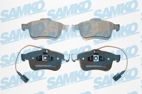 Samko 5SP1674 - Тормозные колодки, дисковые, комплект avtokuzovplus.com.ua