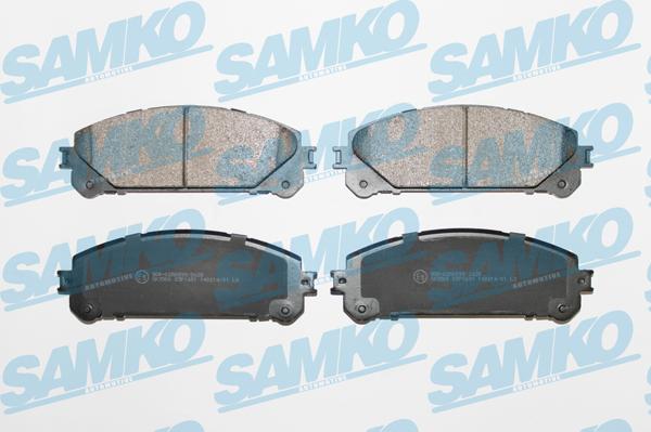Samko 5SP1691 - Гальмівні колодки, дискові гальма autocars.com.ua