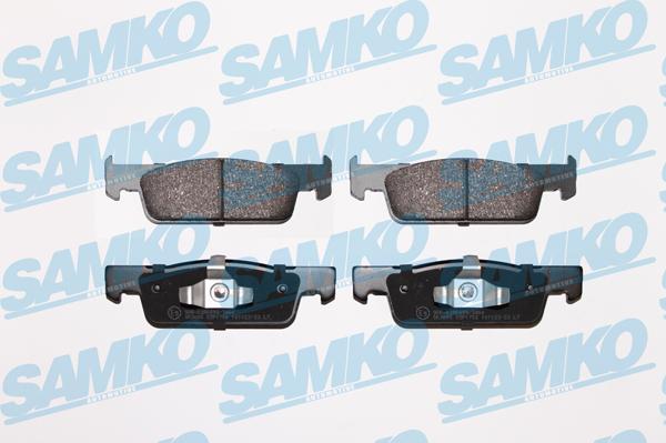 Samko 5SP1702 - Тормозные колодки, дисковые, комплект avtokuzovplus.com.ua