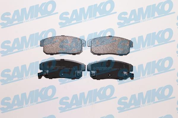 Samko 5SP1727 - Тормозные колодки, дисковые, комплект avtokuzovplus.com.ua