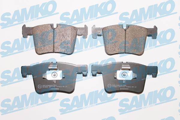 Samko 5SP1732 - Гальмівні колодки, дискові гальма autocars.com.ua
