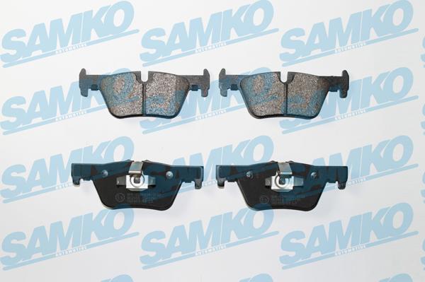 Samko 5SP1741 - Тормозные колодки, дисковые, комплект avtokuzovplus.com.ua