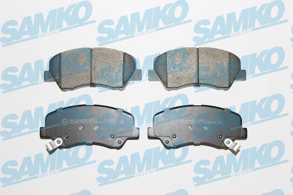 Samko 5SP1744 - Гальмівні колодки, дискові гальма autocars.com.ua